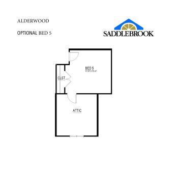 Alderwood- Floor Plan Option 5