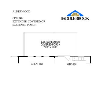 Alderwood- Floor Plan Option 7