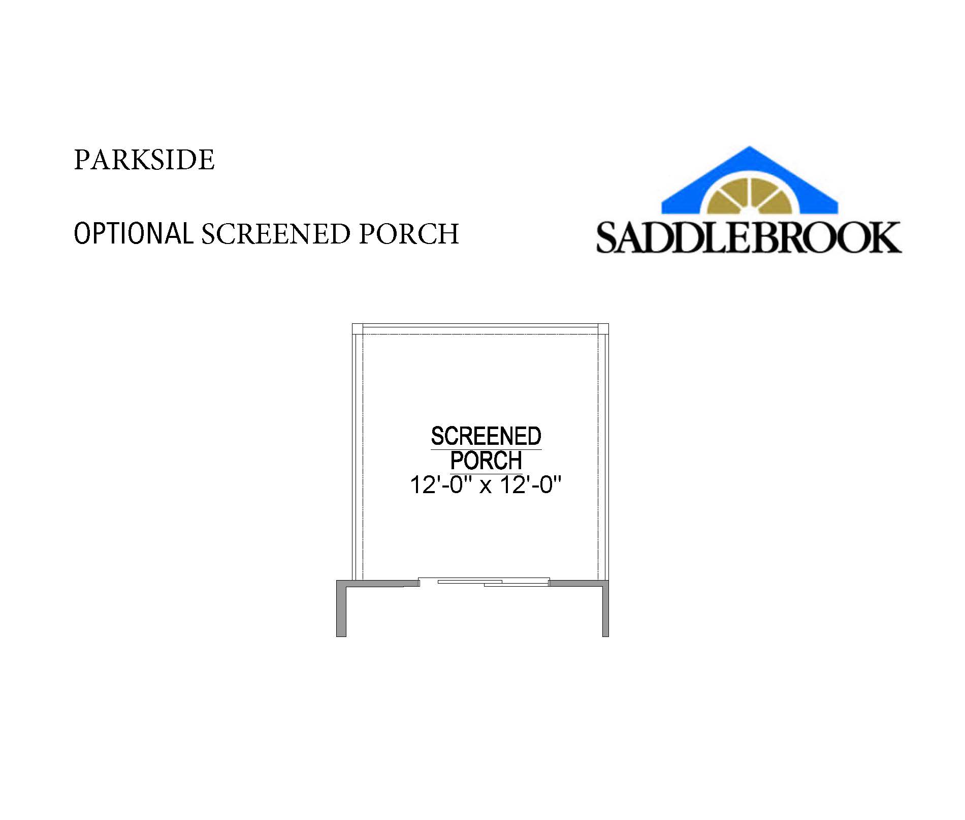 Parkside- Floor Plan Option 6