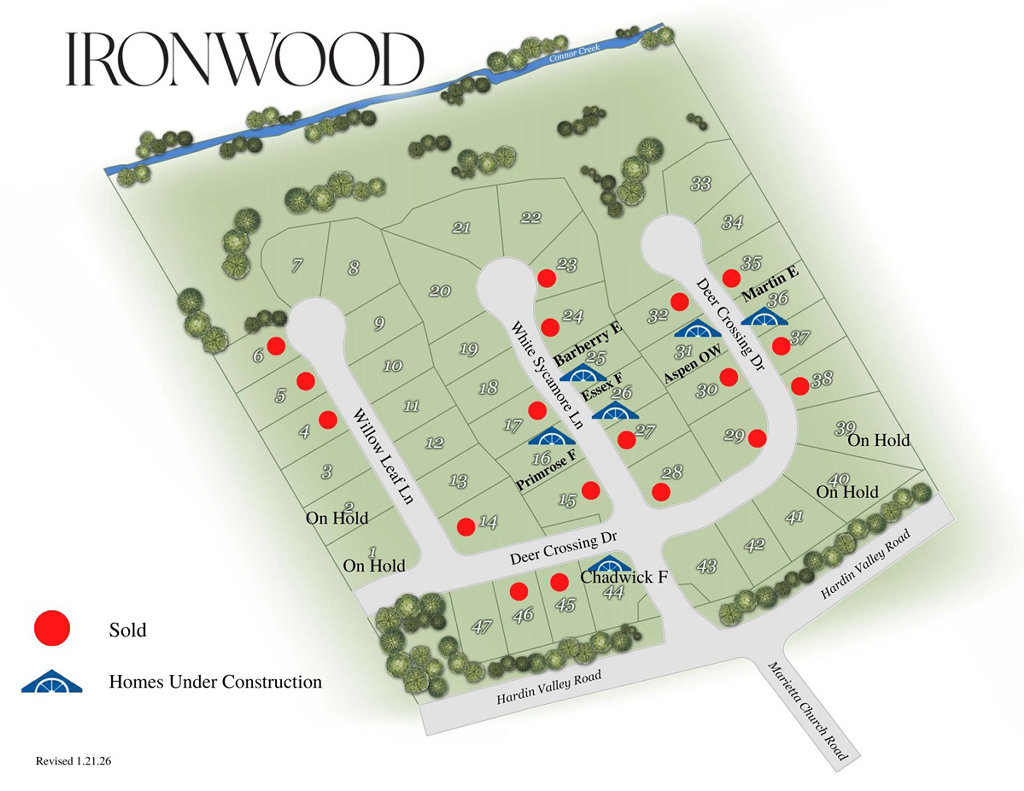 Ironwood Plat Map